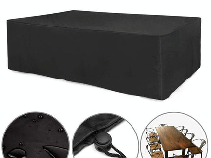 Waterproof Outdoor Furniture Cover For Garden Table And Chairs - 160X160X80Cm-1915196659420237825