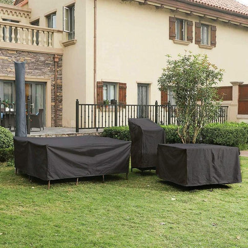 Waterproof Outdoor Furniture Cover For Garden Table And Chairs - 160X160X80Cm-1915196659420237826