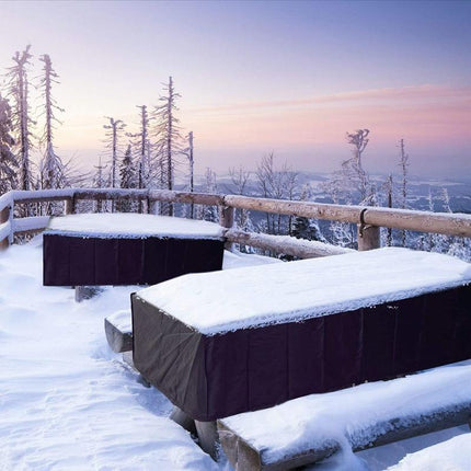 Waterproof Outdoor Furniture Cover For Garden Table And Chairs - 255X255X80Cm-1915196970964750341