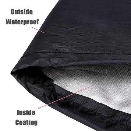 Rainproof Round Table Cover For Outdoor Garden Grill - 120X75Cm-1964932275846123522