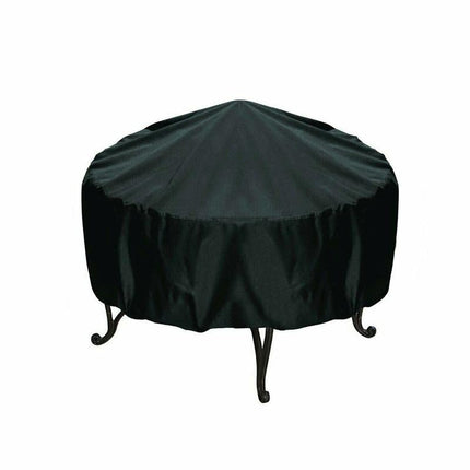 Round Table Cover For Outdoor Garden Grill - Rainproof Dustproof Anti-Ultraviolet - 148X60Cm-1915197552148484100