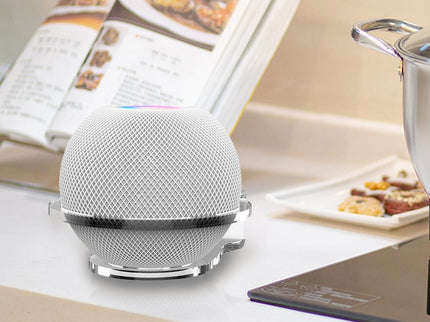 Wall-Mounted / Desktop Acrylic Bracket For Apple Homepod Mini - White-1943465053051293701