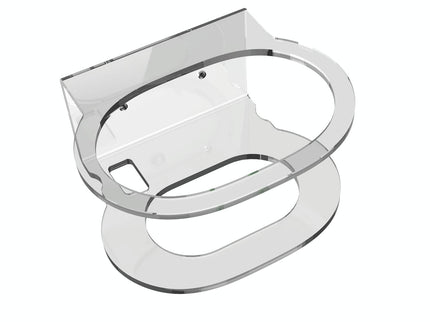 Pair Of Wall Mounts For Google Nest Audio - Clear White-1915196962190266374