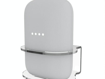 Pair Of Wall Mounts For Google Nest Audio - Clear White-1915196962190266369