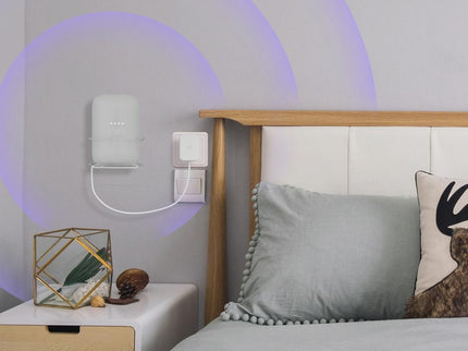 Pair Of Wall Mounts For Google Nest Audio - Clear White-1915196962190266372