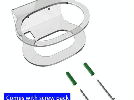 Pair Of Wall Mounts For Google Nest Audio - Clear White-1915196962190266373