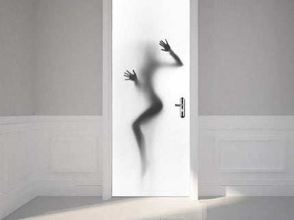 2-Piece Diy 3D Door Sticker Set For Creative Home Decor-1915196999704121348