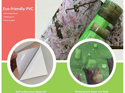 2-Piece Diy 3D Door Sticker Set For Creative Home Decor-1915196999704121349