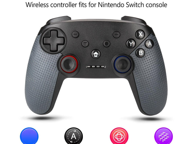 Switch Pro Wireless Gamepad With Dual Motors And Turbo-1915196896759123970