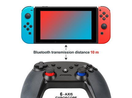 Switch Pro Wireless Gamepad With Dual Motors And Turbo-1915196896759123971