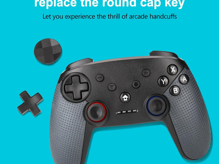 Switch Pro Wireless Gamepad With Dual Motors And Turbo-1915196896759123972