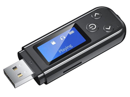 Lcd Bluetooth Audio Transmitter Receiver For Car Hands-Free-1915197516970856455