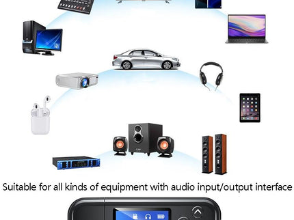 Lcd Bluetooth Audio Transmitter Receiver For Car Hands-Free-1915197516970856454