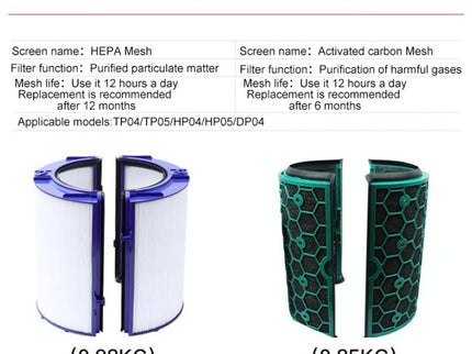 Compatible Air Purifier Filter For Dyson Tp04 / Dp04 / Hp04-1915198281609252867