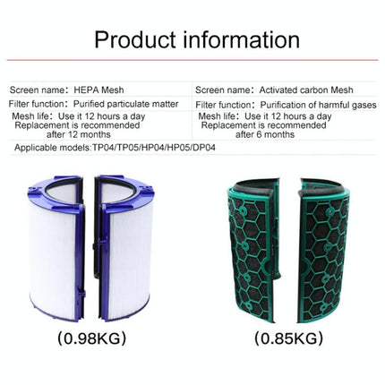 Compatible Air Purifier Filter For Dyson Tp04 / Dp04 / Hp04-1915198281609252867