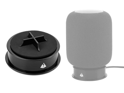 Black Homepod Mini Speaker Stand - Bluetooth Storage Bracket-1915196850856660999