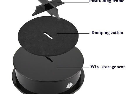 Black Homepod Mini Speaker Stand - Bluetooth Storage Bracket-1915196850856660996