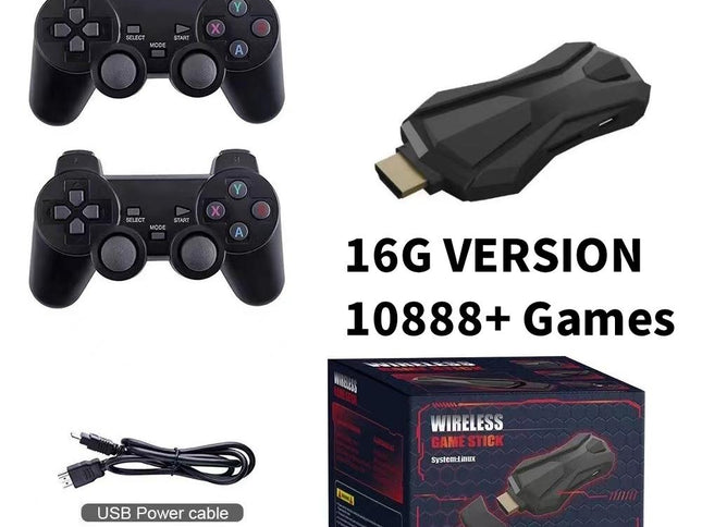 Wireless Double Tv Game Console With 2.4G Controller - 16G Storage-1915198123542712321