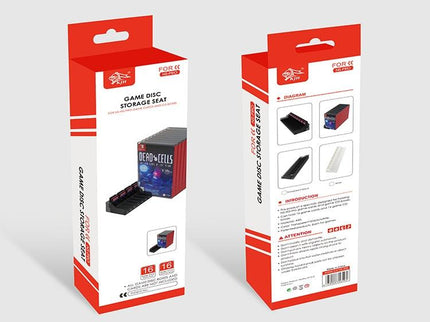 Switch Game Card Storage Rack - 16 Slots-1915196934331699205