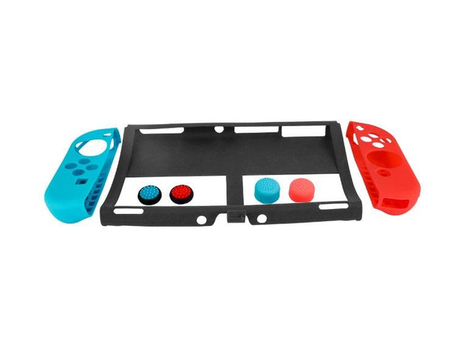 7-Piece Silicone Case Set For Nintendo Switch Oled-1915197062077616129