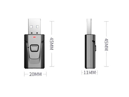 4-In-1 Bluetooth 5.0 Audio Adapter With Usb Transmit / Receive-1915197294102319105