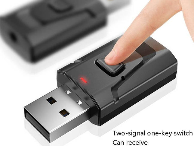 4-In-1 Bluetooth 5.0 Audio Adapter With Usb Transmit / Receive-1915197294102319106