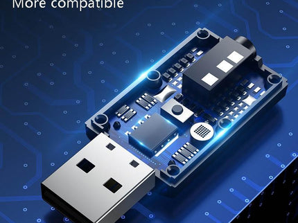 4-In-1 Bluetooth 5.0 Audio Adapter With Usb Transmit / Receive-1915197294102319107
