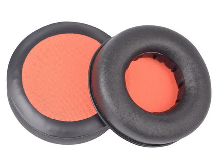 2-Pack Headset Sponge Earmuffs For Razer Kraken 7.1 V1 Pro - Black / Orange-1915198129683173382