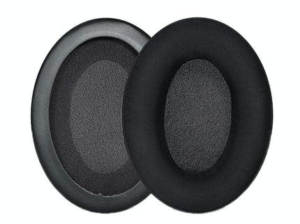 2-Pack Headset Earmuffs For Kingston Hyperx Cloud Ii / Alpha / Flight / Stinger - Black Ice Silk-1915198010950815751