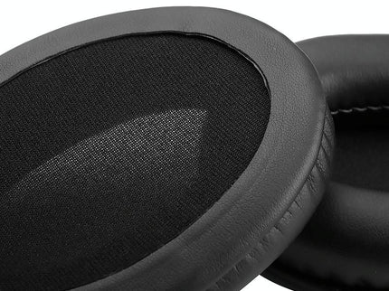 2-Pack Headset Earmuffs For Kingston Hyperx Cloud Ii / Alpha / Flight / Stinger - Black Ice Silk-1915198010950815748