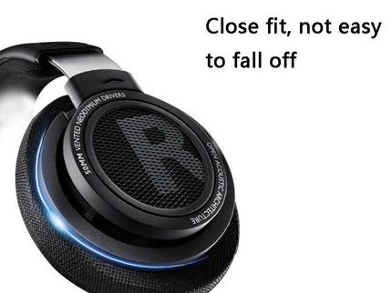 2-Pack Philips Shp9500 Headset Earmuffs - Black Mesh-1915196931198554114