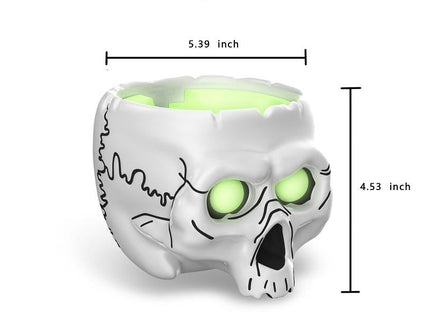 5-Piece Skull Desktop Stand For Apple Home Pod Mini - White-1915197131879223300