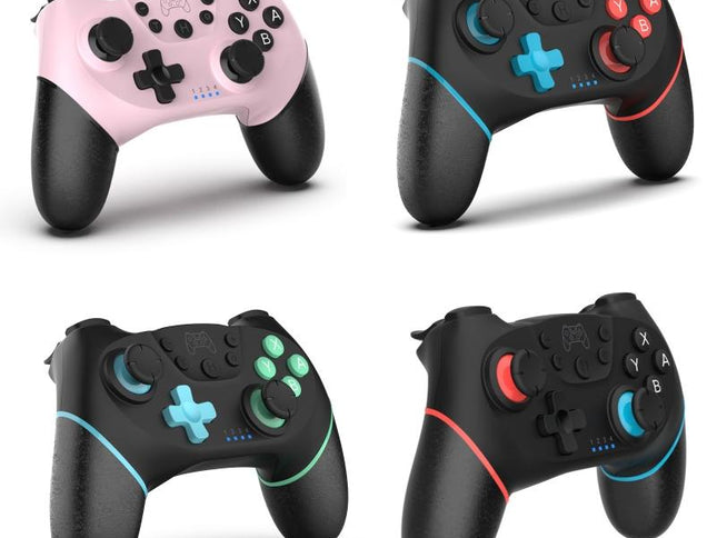 Switch Pro Gamepad With Macro Programming - Red-1915198126847823873