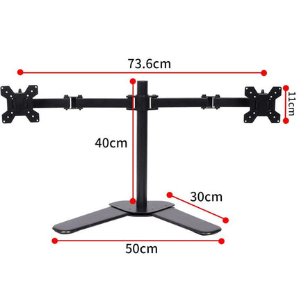 Adjustable Dual Monitor Stand For Desktop-1964932346453037058