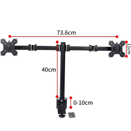 Double Screen Desktop Monitor Stand - Lifting Bracket-1964932332515364866