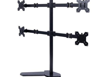 Multi-Screen Desktop Monitor Stand Base - Lifts And Organizes-1915197980936376321