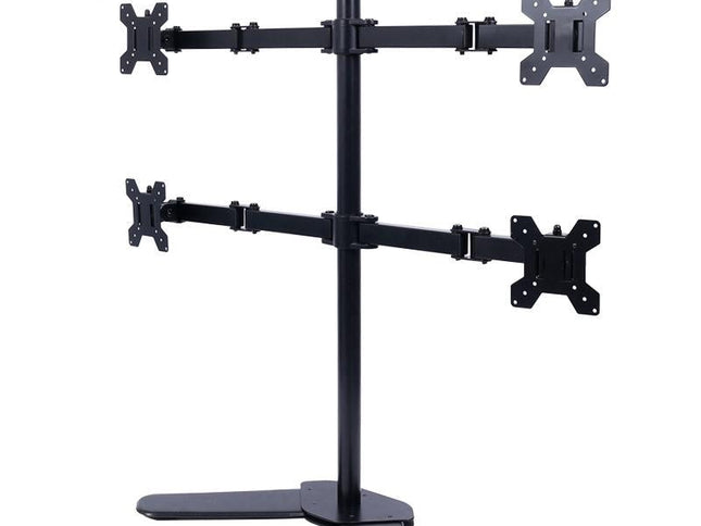 Multi-Screen Desktop Monitor Stand Base - Lifts And Organizes-1915197980936376321