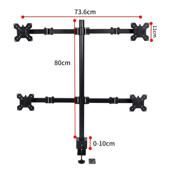 Multi-Screen Desktop Monitor Stand Bracket-1964932293986488322