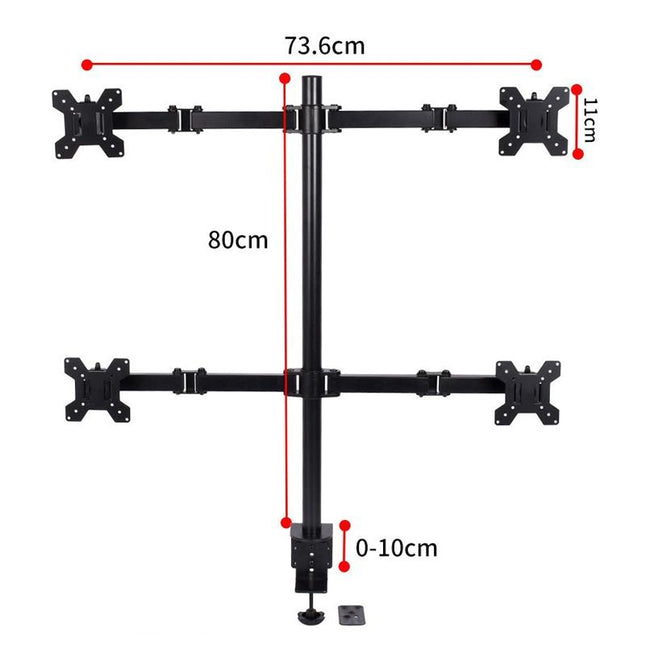 Multi-Screen Desktop Monitor Stand Bracket-1964932293986488322