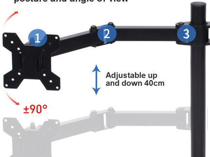 Multi-Screen Desktop Monitor Stand Bracket-1915197819002687491
