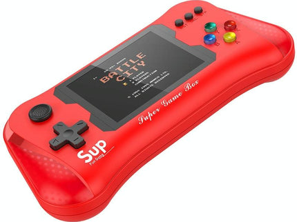 Portable Handheld Game Console - Red 3.5 Screen-1915198120451510279