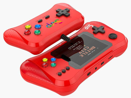 Double-Red Handheld Game Console With 3.5-Inch Screen-1915197809599057920