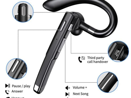 Gen2 Earhook Bluetooth Headphones - Business Edition-1915198306057850885