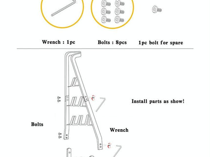 Universal Non-Punch Vacuum Cleaner Floor Storage Bracket For Dyson - White-1915198139405570054