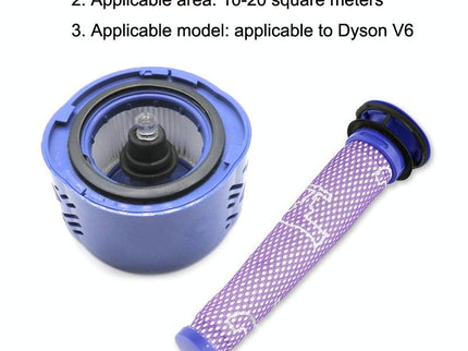 Versatile 3-In-1 Filter Kit For Dyson V6 - Compatible With Multiple Models-1915198359711387652