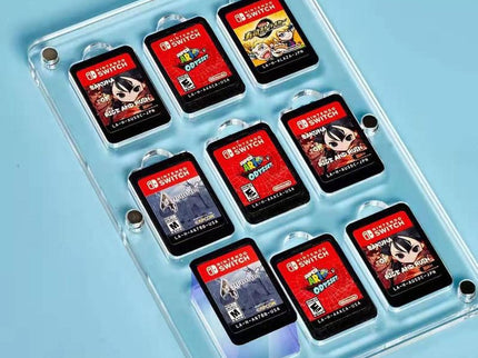 Switch Magnetic Crystal Card Storage - 9 Grid-1915198322600185859