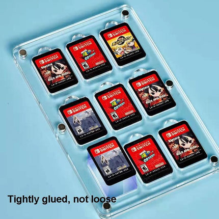 Switch Magnetic Crystal Card Storage Box - 14 Grid-1915198136008183811