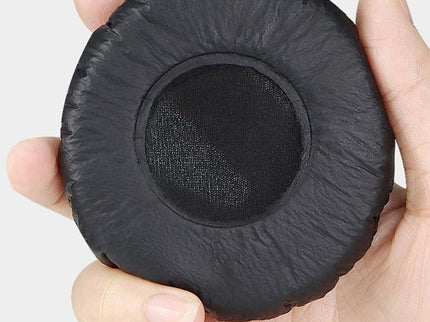 2-Pack Earpads For Sony Mdr-Nc7 / Nc5 Headset - Black Sponge Cushion-1915197135524073475