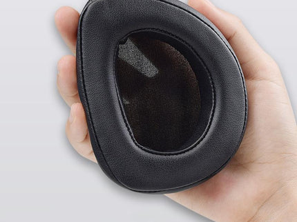 2-Pack Replacement Ear Pads For Asus Rog Delta Headset - Black Mesh-1915196692328747011