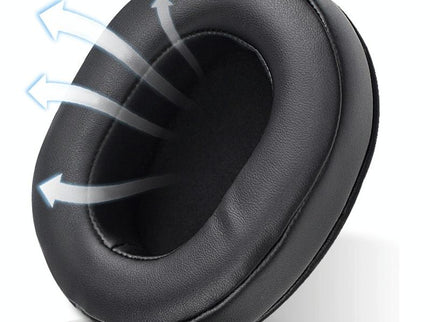 Black Sponge Ear Pads For Xiberia Xl / Xo / V20 Headset - 1 Pair-1915196958465724418